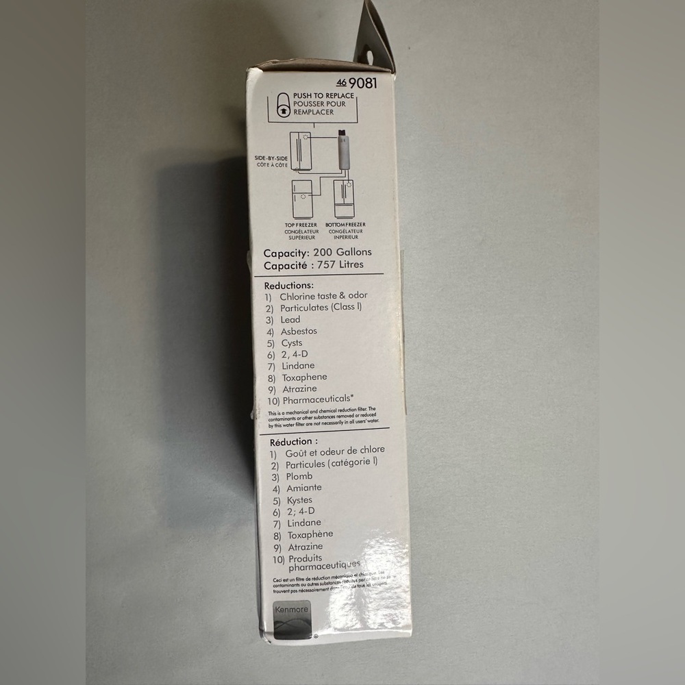 2-PACK Kenmore 9081 Refrigerator Water Filter 46-9081 - Picture 6 of 6